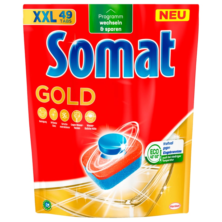 Somat Gold 49 Spülmaschinentabs XXL 911,4g